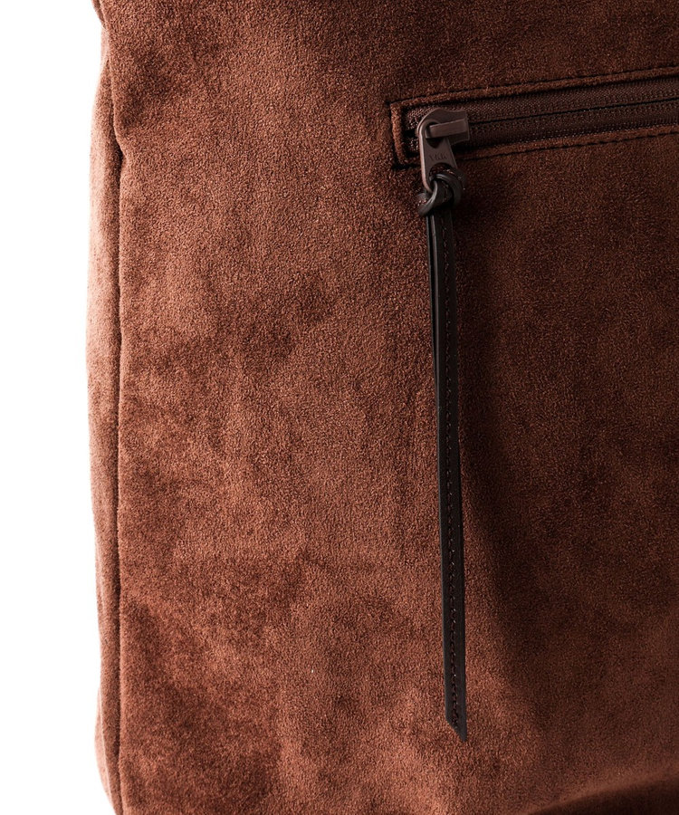 【Un coeur/アンクール】K906021 SUEDE DRAPE 2WAY TOTE