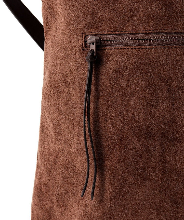【Un coeur/アンクール】K906021 SUEDE DRAPE 2WAY TOTE