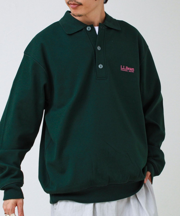 【L.L.Bean/エル・エル・ビーン】Portage Polo Sweatshirt