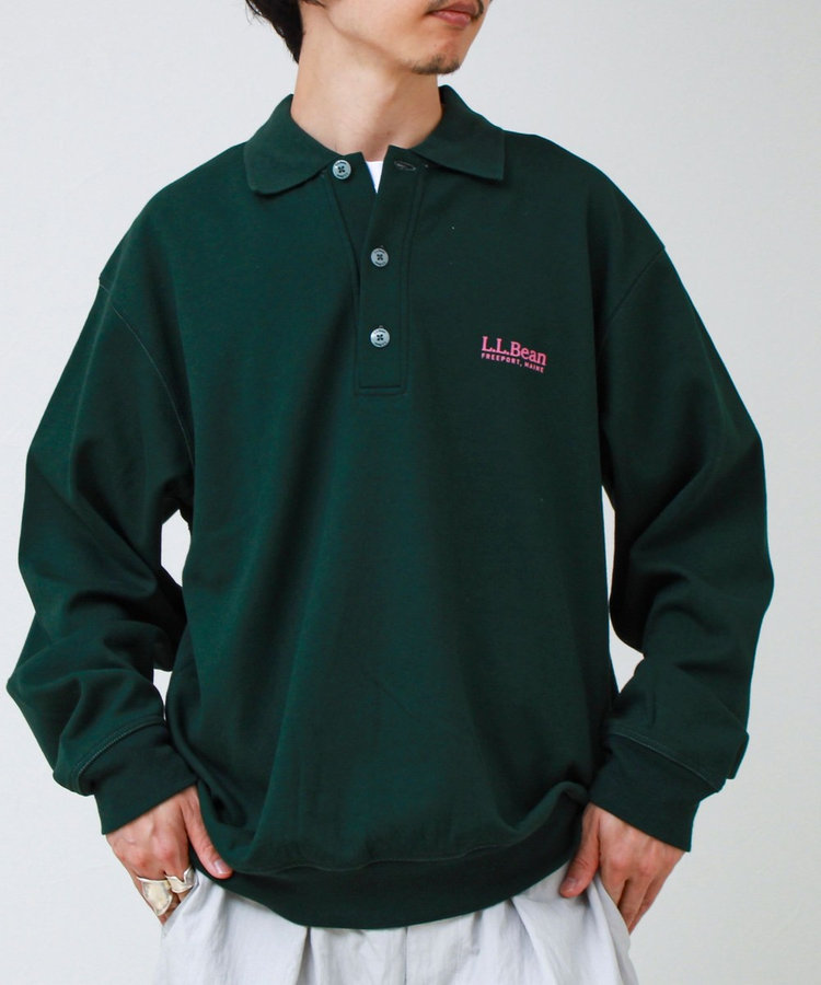 【L.L.Bean/エル・エル・ビーン】Portage Polo Sweatshirt