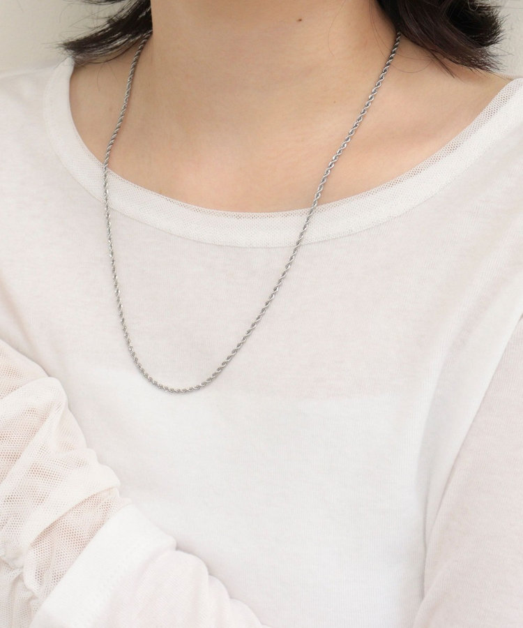 ［FREDY＆GLOSTER限定 TIME SALE！］ステンレススクリューチェーンNLロング