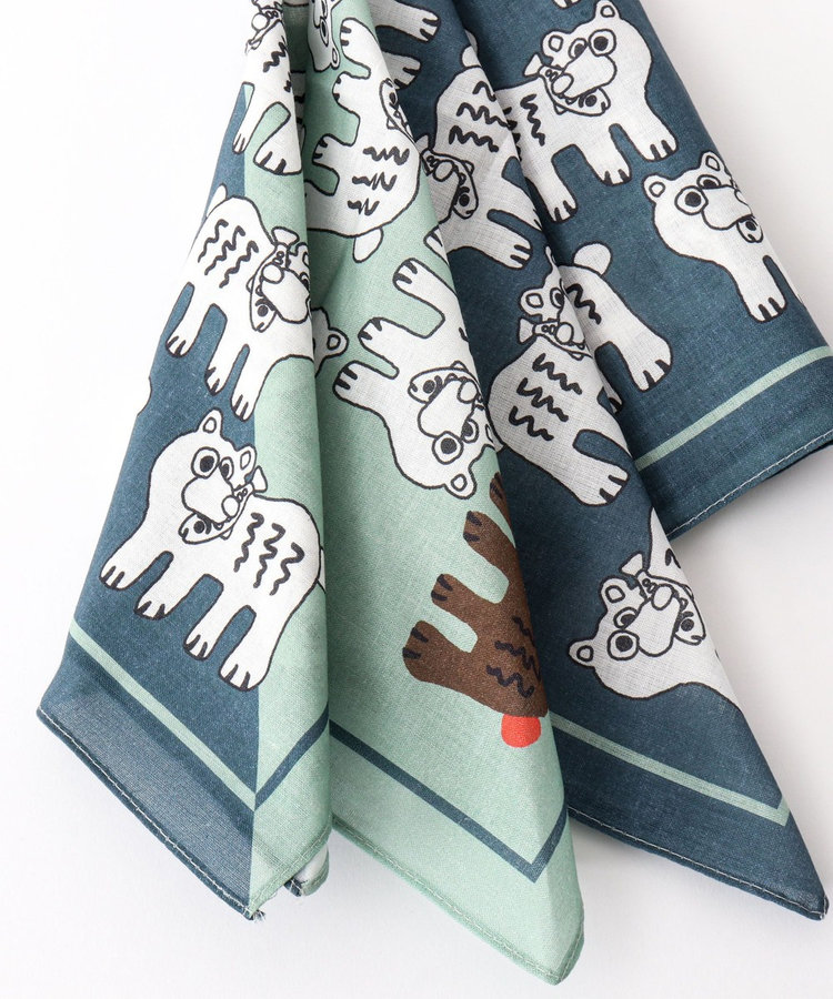 【halo commodity/ハロ コモディティー】KUMA Bandanna h261-901