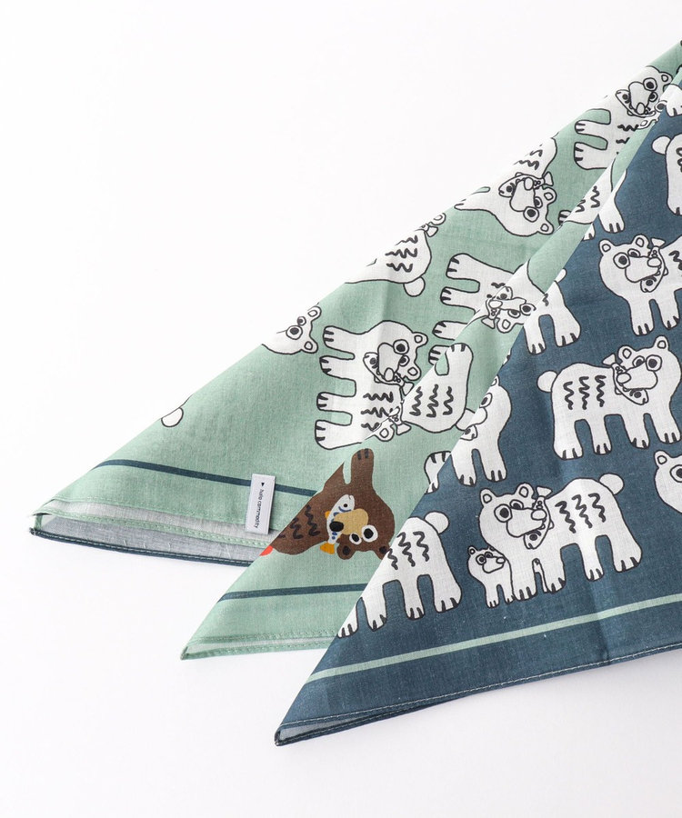 【halo commodity/ハロ コモディティー】KUMA Bandanna h261-901