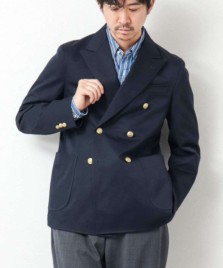 D.C.WHITE】《ビジカジ対応》West Point Blazer D/B 25SS（5