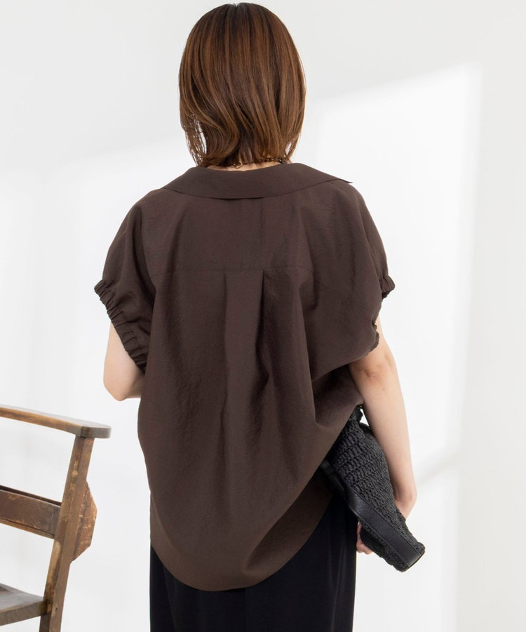 【BECシリーズ】ウォッシャブルオーガンジースキッパーシャツ