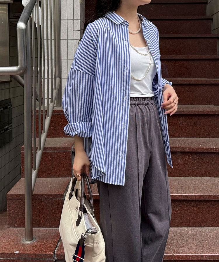 汗染み軽減加工COTTONオーバーシャツ