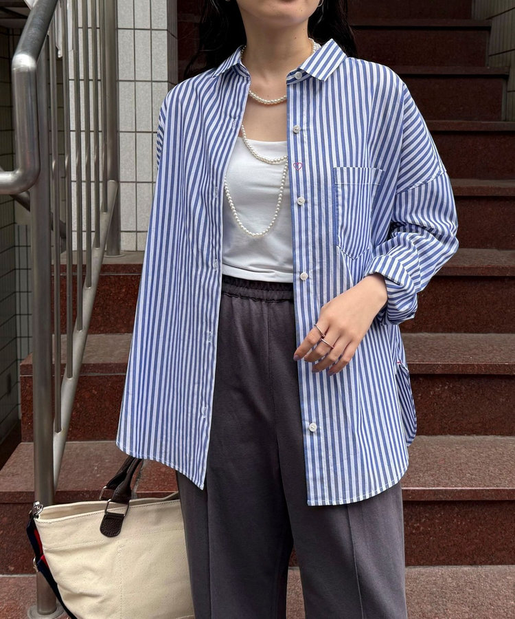 汗染み軽減加工COTTONオーバーシャツ