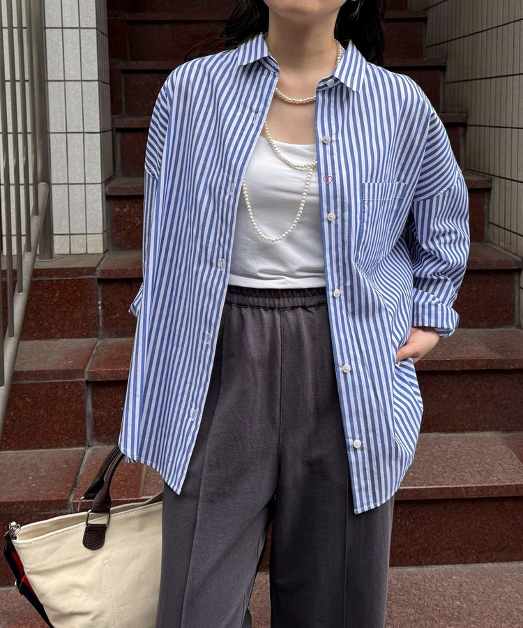 汗染み軽減加工COTTONオーバーシャツ
