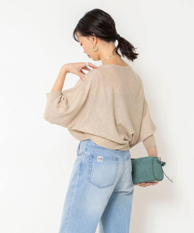 【BECシリーズ】【一部WEB限定カラーアイテム】ドレープドルマンプルオーバー