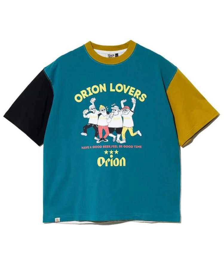 ORION × Duckster】オリオンビールコラボTEE ORION LOVERS TEE（6-0097