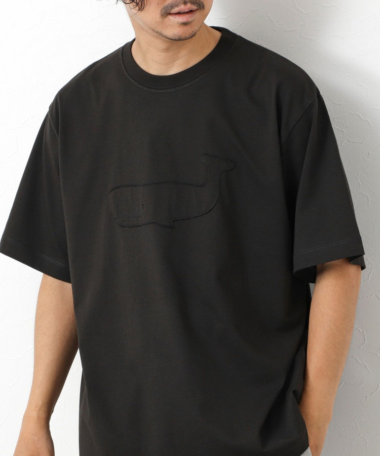 スランクフィニッシング天竺クラフトクジラT（5-0086-3-53-610