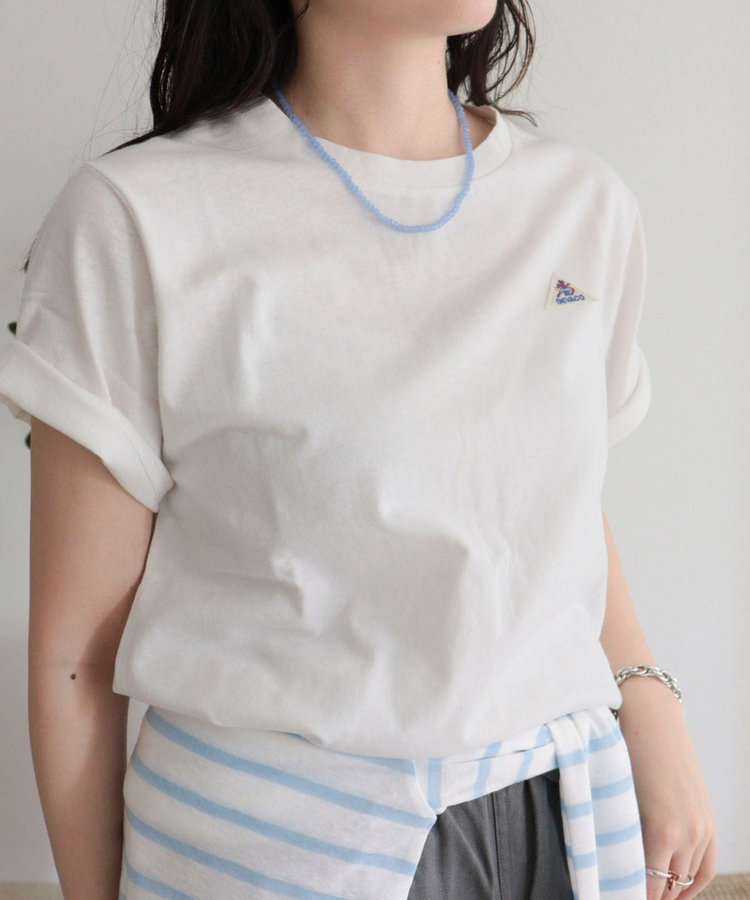 【GEVACO/ゲバコ】リネンバスクTシャツ