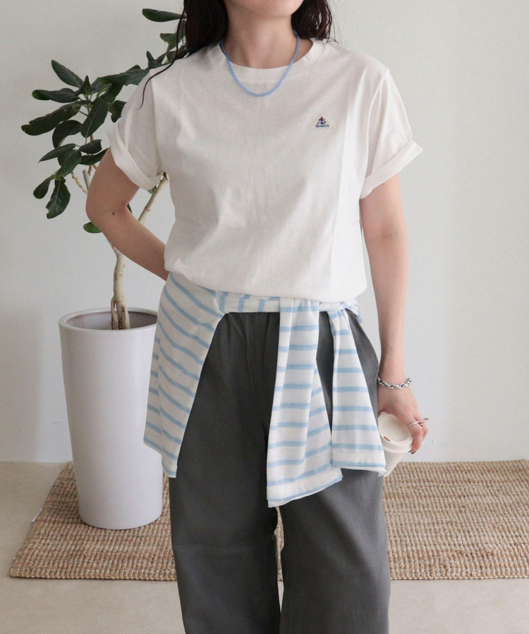 【GEVACO/ゲバコ】リネンバスクTシャツ