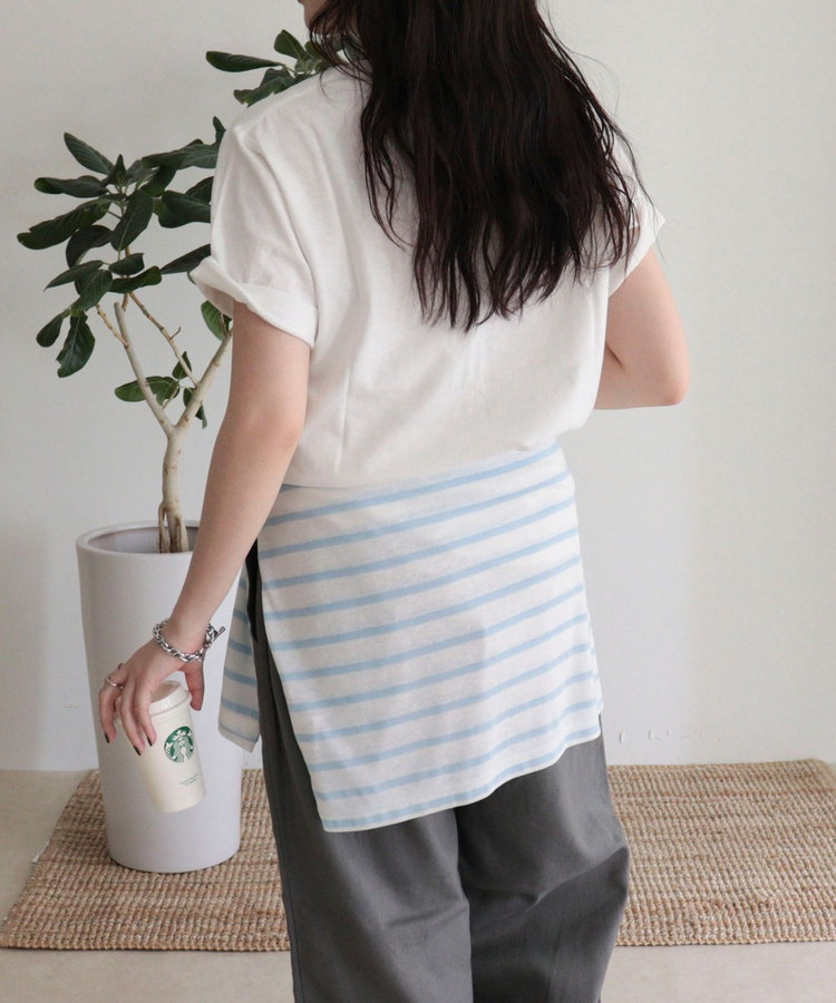 【GEVACO/ゲバコ】リネンバスクTシャツ
