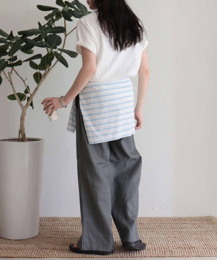 【GEVACO/ゲバコ】リネンバスクTシャツ