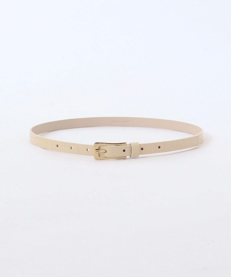 クロコ型押しベルト15