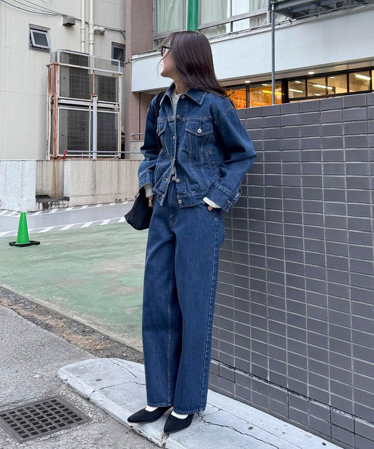 【WEB限定 GW SPECIAL PRICE】《セットアップ対応》コンパクトデニムジャケット