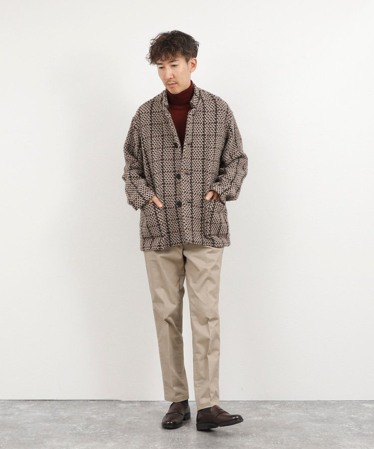 【John Branigan/ジョン・ブラニガン】別注ショートニットブルゾン 26AW