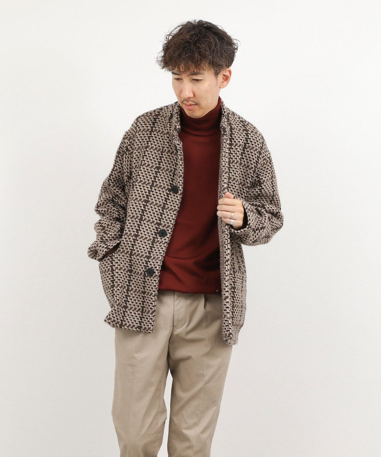 【John Branigan/ジョン・ブラニガン】別注ショートニットブルゾン 26AW