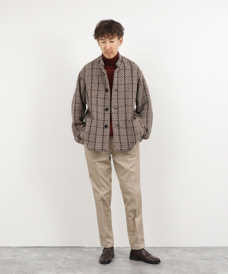 【John Branigan/ジョン・ブラニガン】別注ショートニットブルゾン 26AW