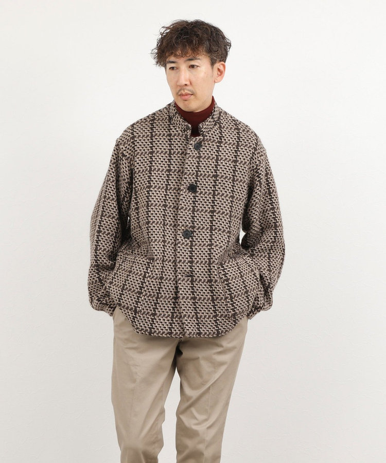 【John Branigan/ジョン・ブラニガン】別注ショートニットブルゾン 26AW