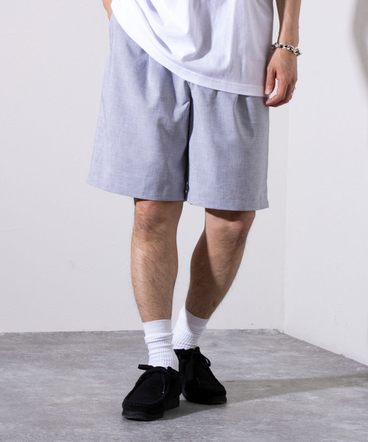 V12　 ライトグレー　 ショートパンツ V12 ゴルフメンズ ショートパンツ ストレッチS LINE SHORTS