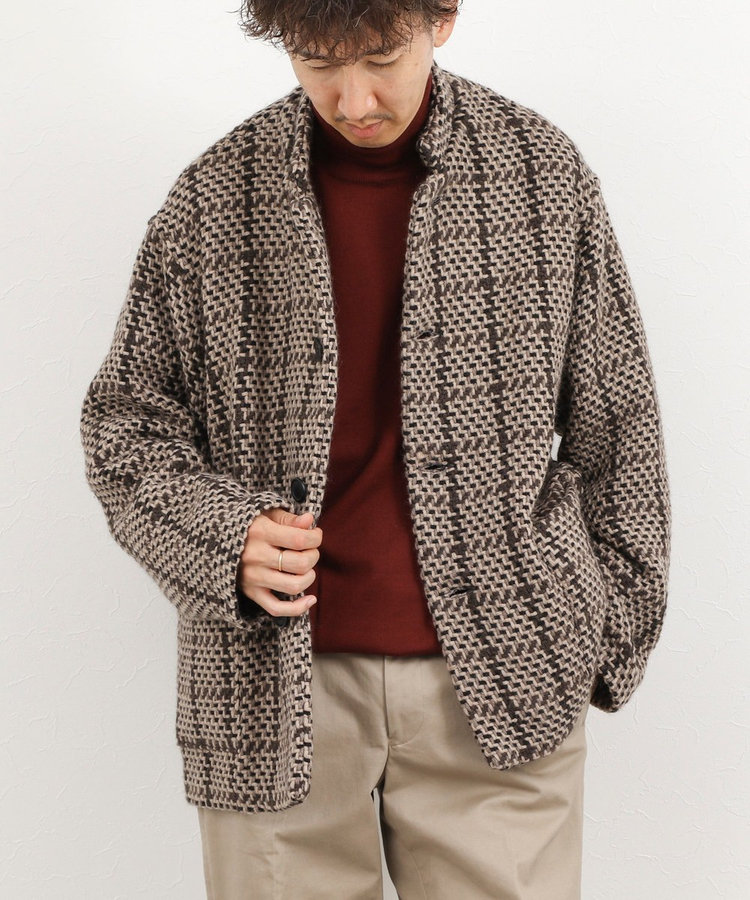 【John Branigan/ジョン・ブラニガン】別注ショートニットブルゾン 26AW