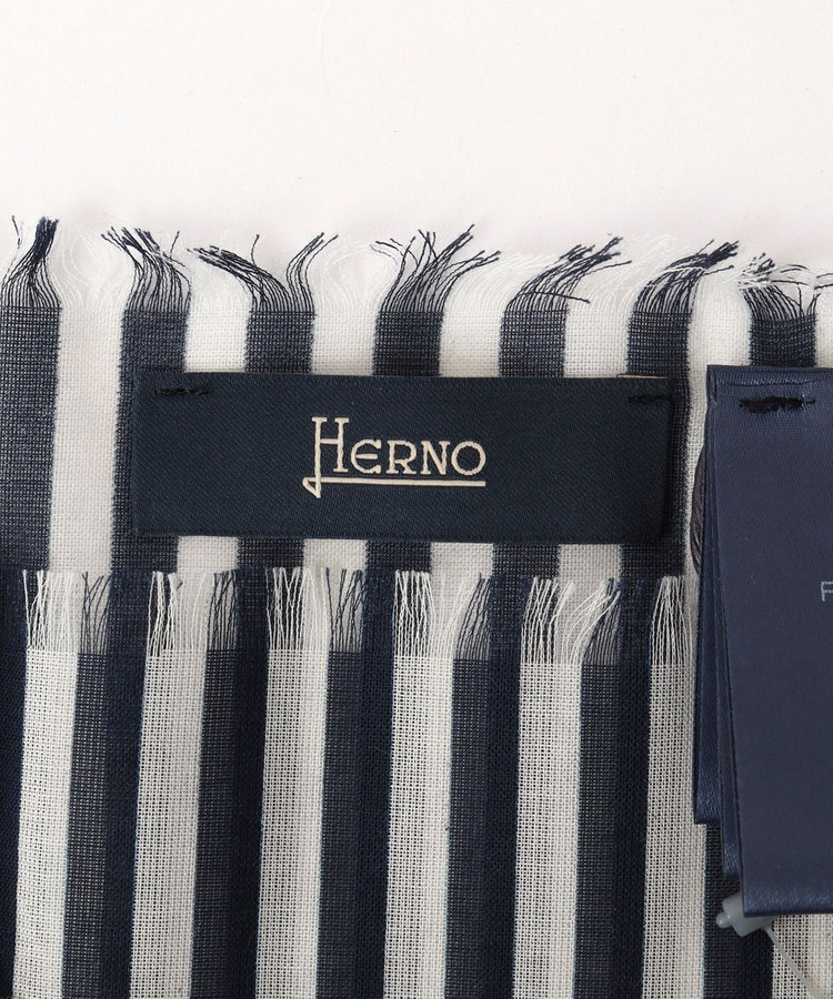 《HERNO》PAISLEY PRINT SCARF ペイズリープリント コットンスカーフ 26SS