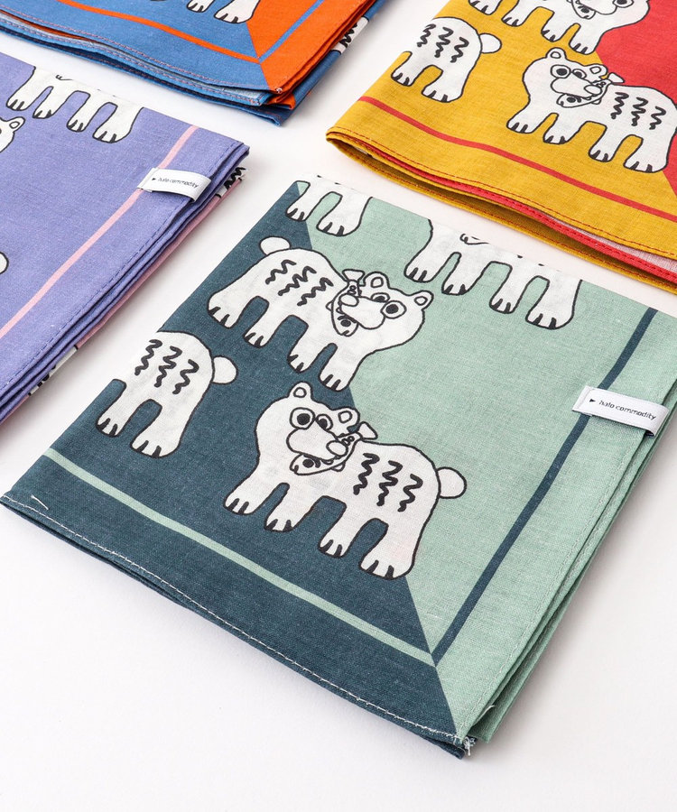 【halo commodity/ハロ コモディティー】KUMA Bandanna h261-901