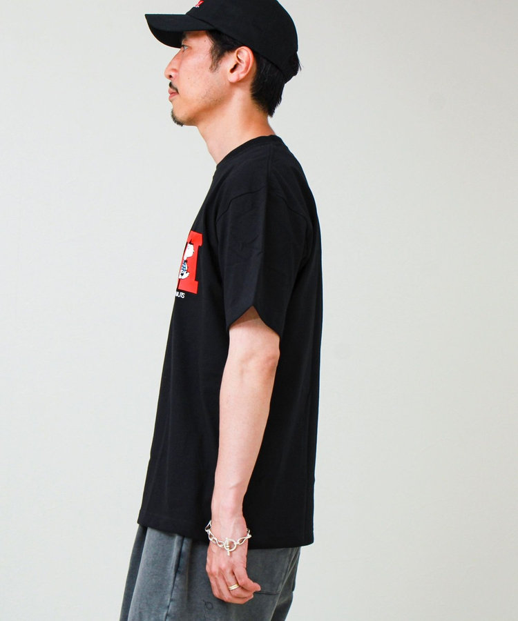 PEANUTS×BEEFY-T クルーネックTシャツ