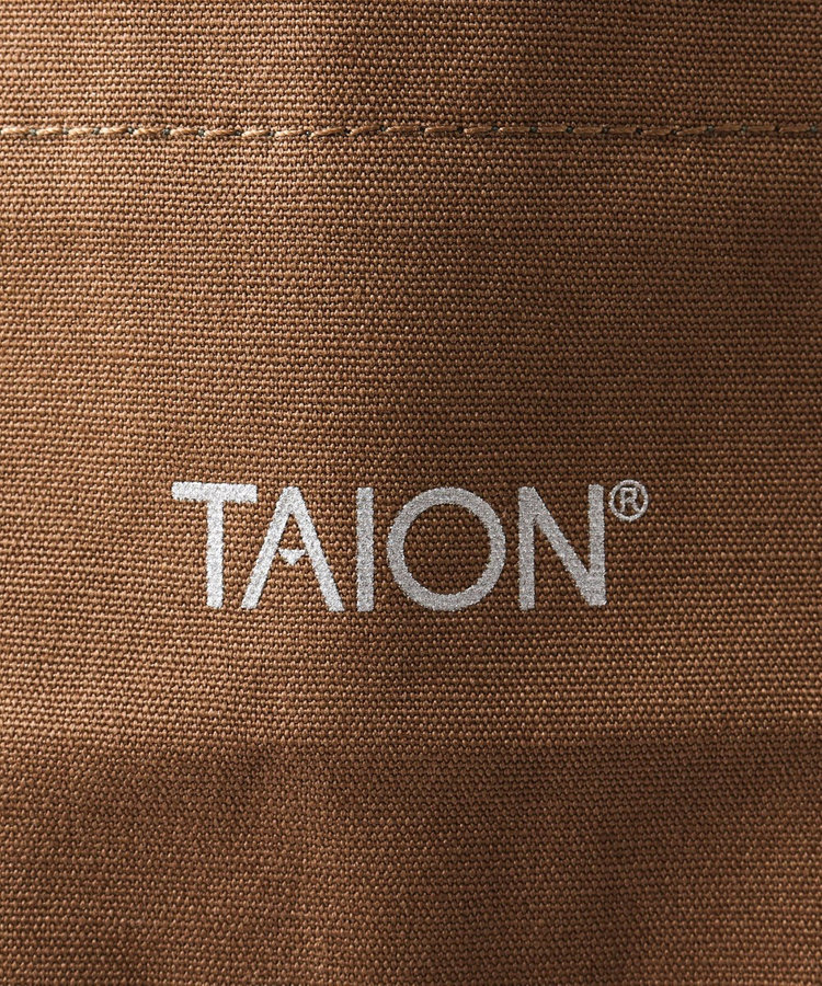 【TAION / タイオン】NON DOWN R/S CANVAS TOTE BAG L TAION-RCVTTBG01-L