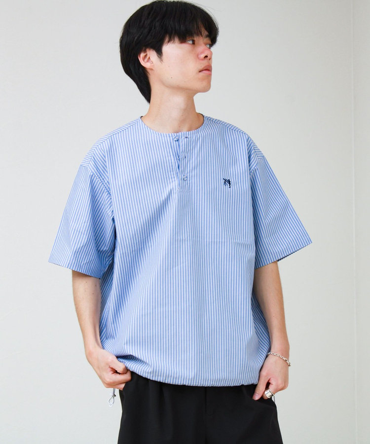 【BOY ASTLAD刺繍】スリーピングシャツ プルオーバーシャツ