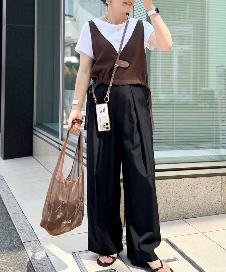 【一部WEB限定サイズ】ウォッシャブルロビンソンツイルデザインパンツ