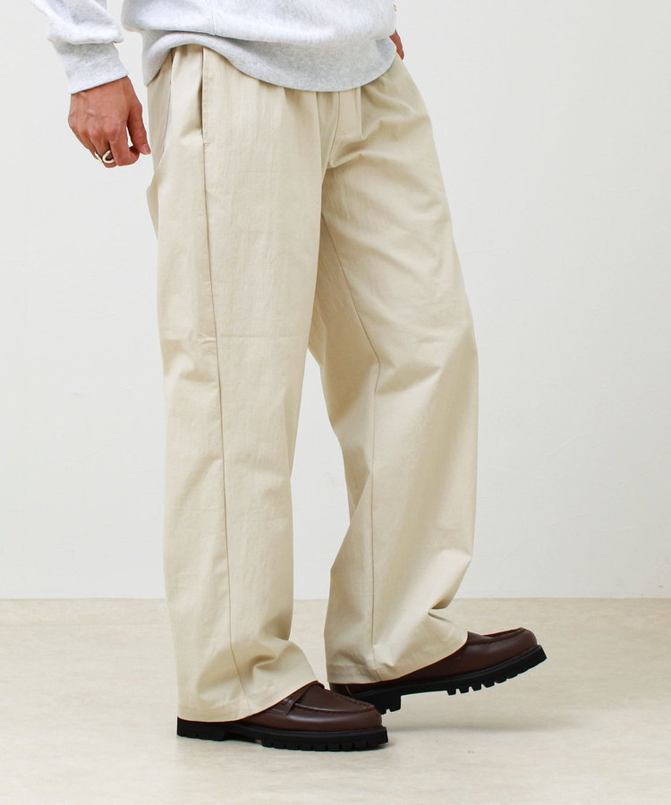 【人気シリーズ/UNISEX/5色展開】GOODNESS イージーパンツ 無地/迷彩