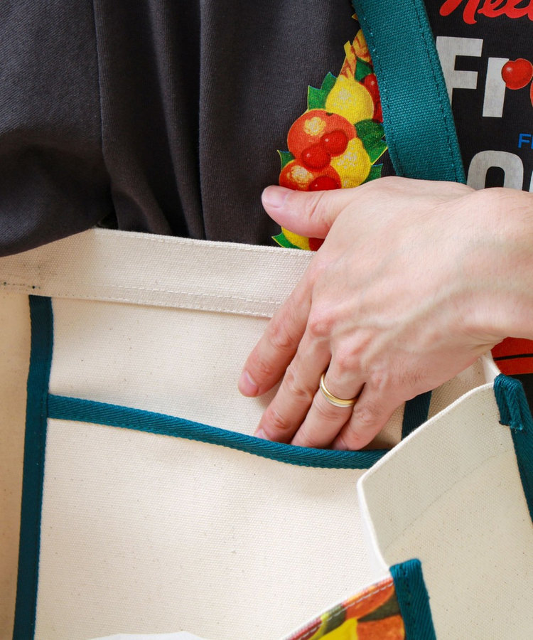 FTL VINTAGE Kelloggs Package print canvas bag