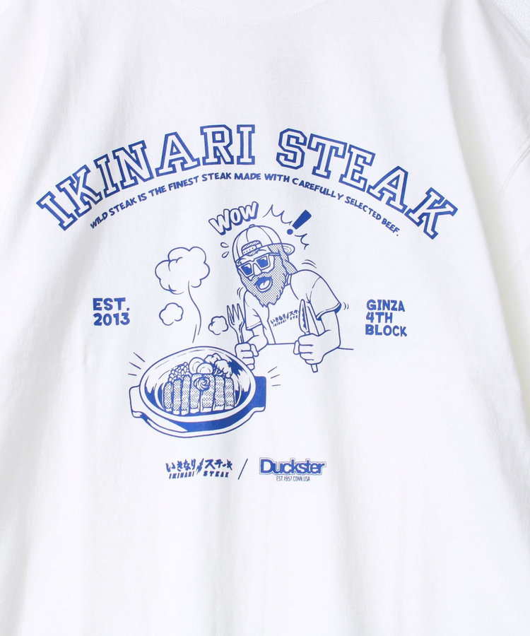 【Duckster×いきなりステーキ】カレッジTEE