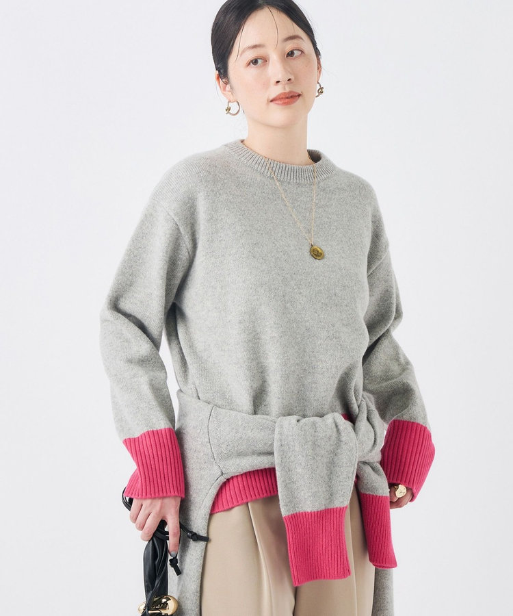 【WEB＆店舗限定カラーあり】MUSICクルーネックプルオーバー