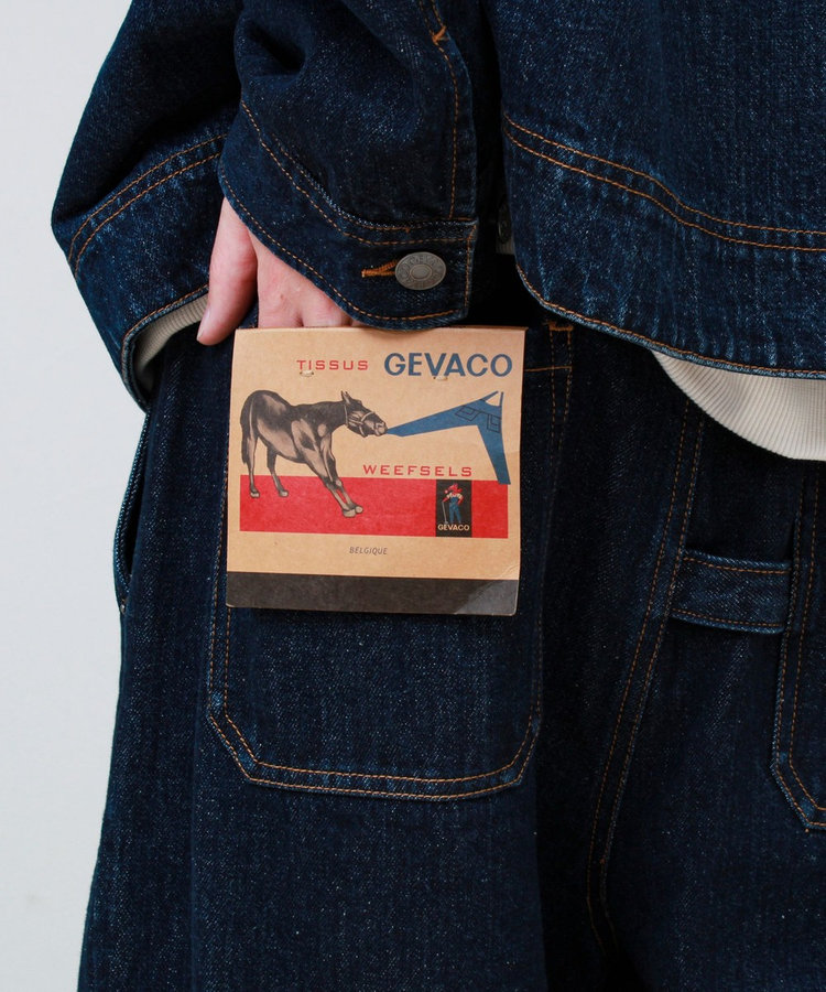 【GEVACO/ゲバコ】12ozデニムイージーパンツ