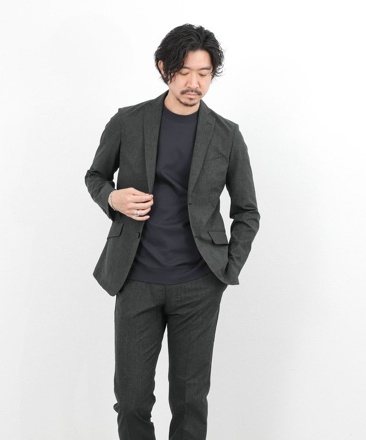 ［WEB限定 SPECIAL SALE！］《ビジカジ対応》シルケットスムース クルーネックドレスTシャツ 26SS
