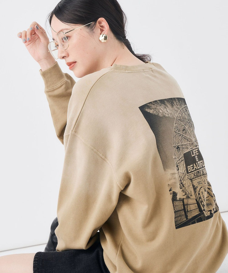 【GULF COAST SPORTSWEAR/ガルフ コースト スポーツウェア】別注フォトプリントスウェット