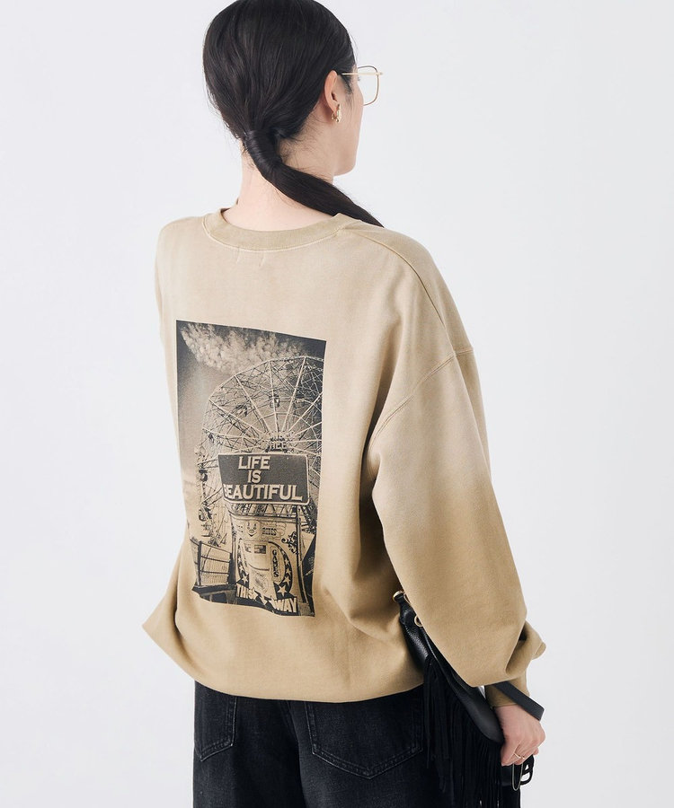 【GULF COAST SPORTSWEAR/ガルフ コースト スポーツウェア】別注フォトプリントスウェット