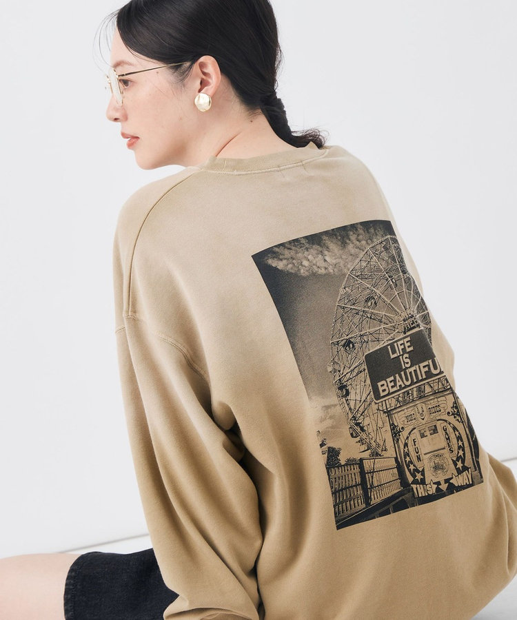 【GULF COAST SPORTSWEAR/ガルフ コースト スポーツウェア】別注フォトプリントスウェット