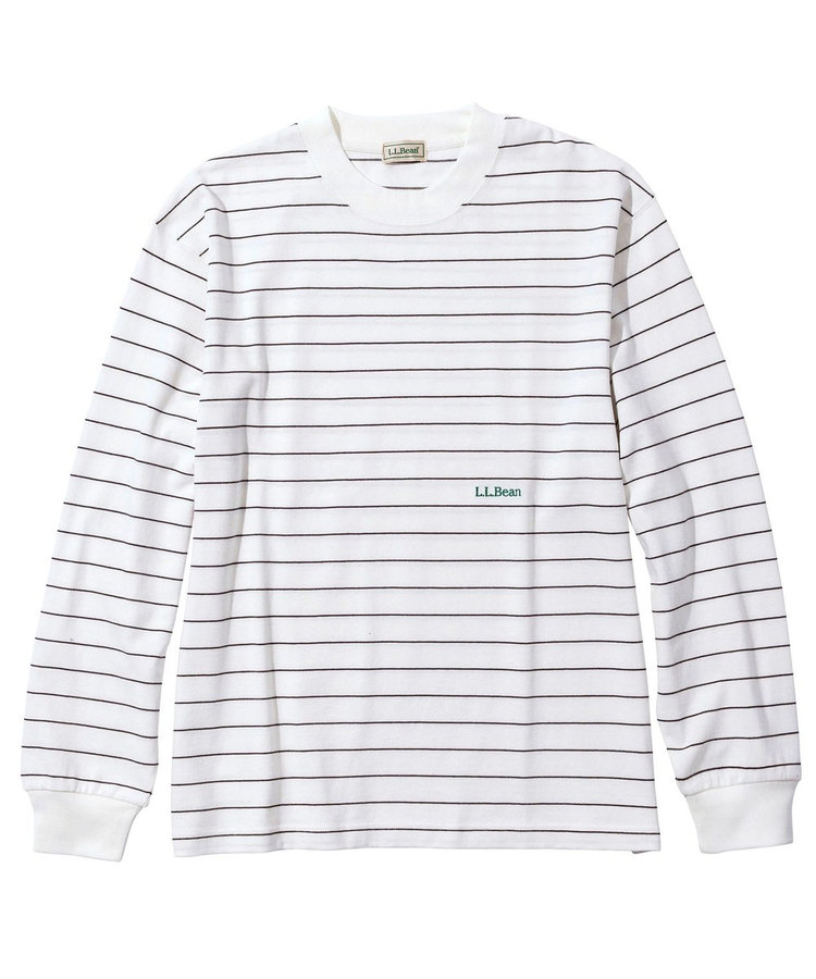 人気特価激安 L.L.Bean/エルエルビーン】Union ボーダーTロンT Tee Stripe L/S トップス