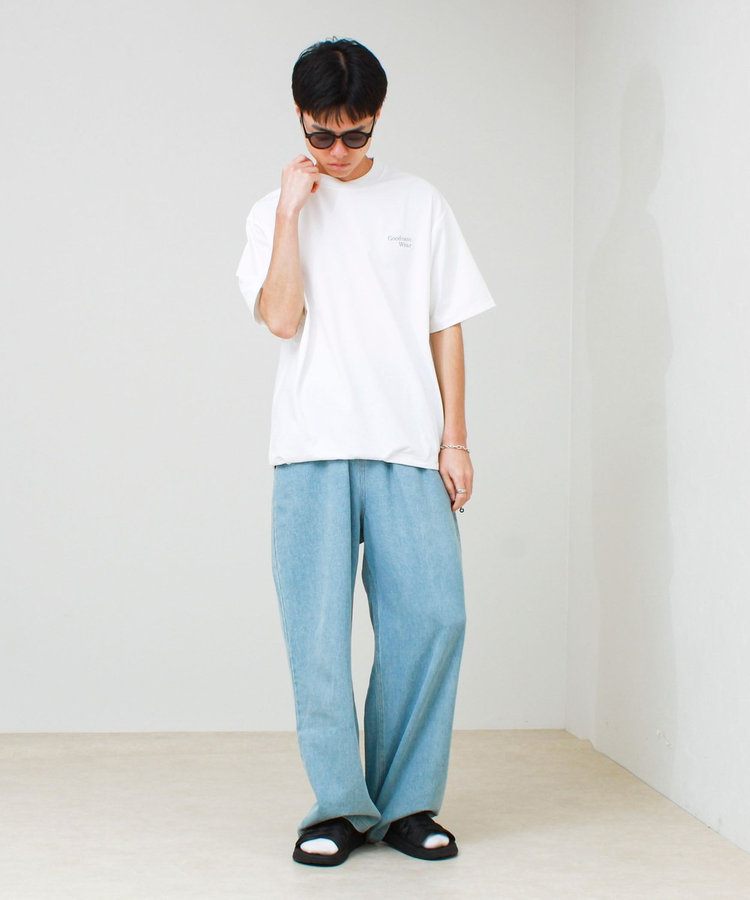 【速乾性・ストレッチ性・抗ピリング性・耐洗濯性】水陸両用GOODNESS クルーネックTシャツ