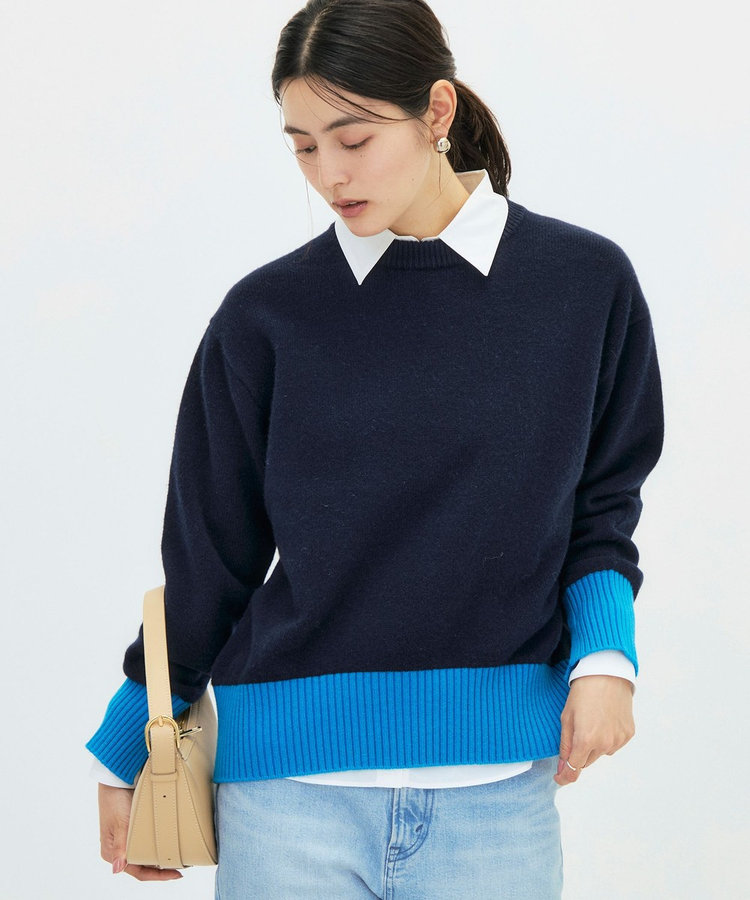 【WEB＆店舗限定カラーあり】MUSICクルーネックプルオーバー