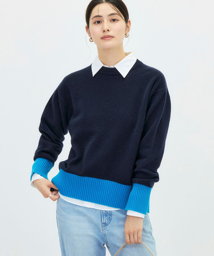 【WEB＆店舗限定カラーあり】MUSICクルーネックプルオーバー