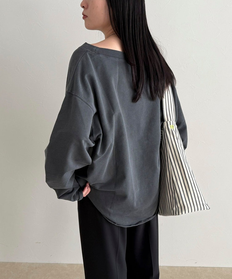 ［WEB限定 SPECIAL SALE！］ヴィンテージ加工裏毛オフショルプルオーバー