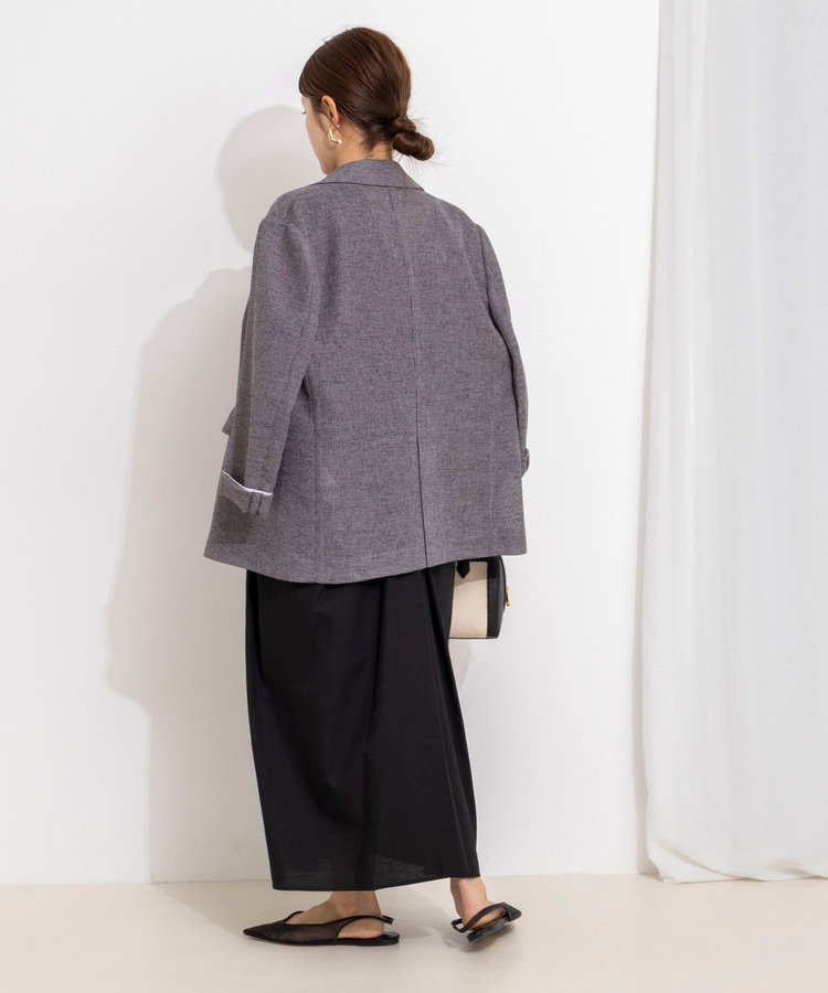 【WEB限定】ウォッシャブルバックツイストドレス