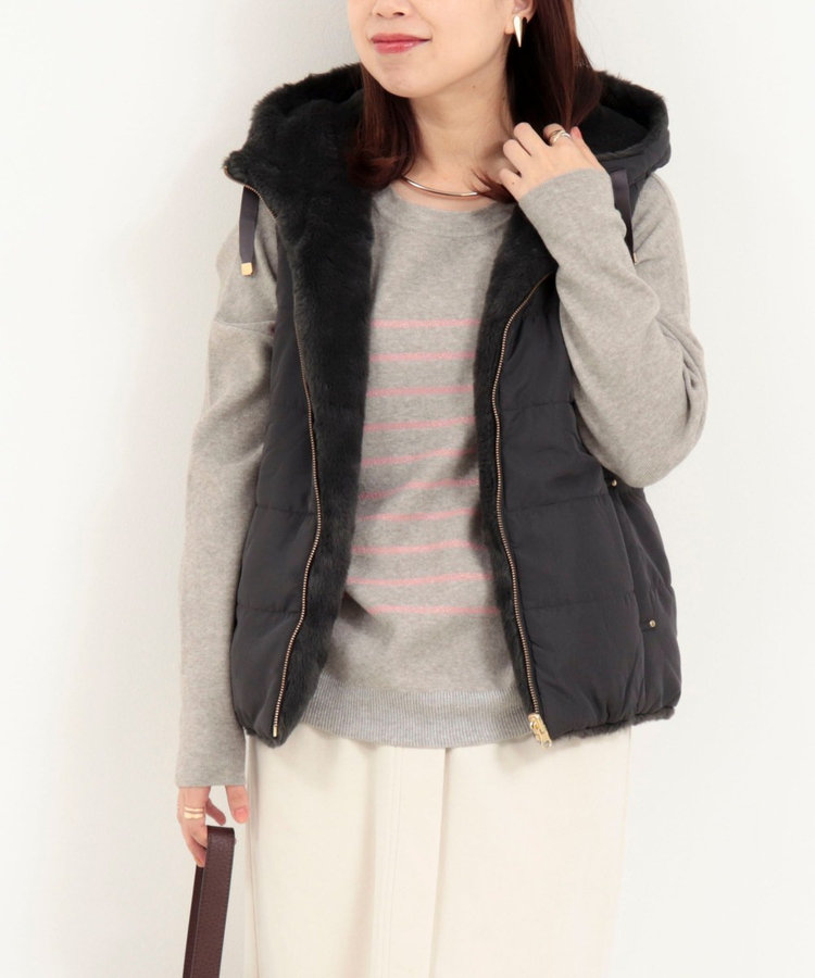 会員限定 BLACK FRIDAY対象］ファイングロス×ファー リバーシブル