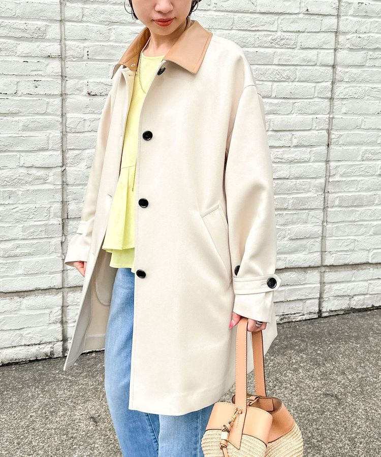 ウォッシャブルトリプルクロス3WAYステンカラーコート